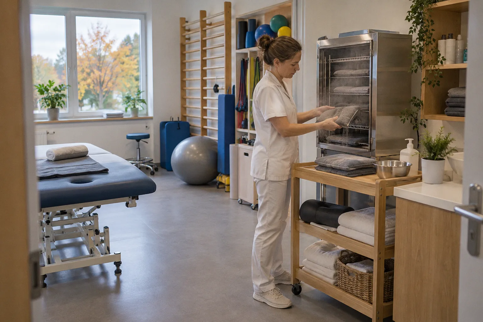 Neue Kapazitäten für medizinische Massagen und Therapien verfügbar